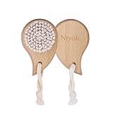 Niyok® Gesichtsbürste aus Holz • Reinigung & Peeling Bürste für Gesicht •...