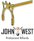John West Billard Queuebrücke Messing Hoch