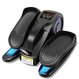 Rollingsurfer Mini Crosstrainer Elektrischer, Under Schreibtisch Ellipsentrainer mit Fernbedienung,...