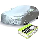 BEXITA Vollgarage Autoabdeckung wasserdichte Limousinen All Weather Full Car Cover Outdoor & Indoor...