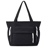 Waniki Handtasche Damen Groß Shopper Tote Bag Cord Tasche Umhängetasche Damen Schultertaschen...
