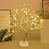 Dhqkqg LED Baum Lichter, Lichterbaum Bonsai Baum Lichter, Flexible Zweige Baumlicht, 108 LED Baum...