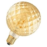 Osram LED-Lampe, Sockel: E27, Warm White, 2500 K, 4,50 W, Ersatz für 40-W-Glühbirne, Vintage 1906...