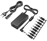 TKDY Universal Laptop Ladegerät 65W AC Adapter 19V 3.42A für HP Dell Toshiba IBM Lenovo Acer ASUS...