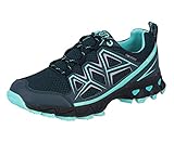 Brütting Damen Power Trekking-& Wanderhalbschuhe, Marine Türkis, 37 EU