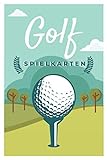 Golf Spielkarten: Golf Scorebook und Scorekarten um die Schlagzahl für Golfer und Golfspieler zu...
