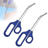 ROKZELT 2pcs Verbandschere Krankenschwester, Edelstahl Verbandsschere mit Präziser Stumpfer Spitze...