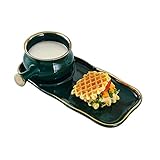 Keramik-Frühstücksschüssel-Set mit Griff, individuelle Suppen- und Müslischalen für...