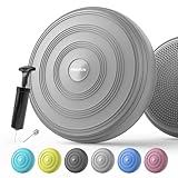 PROIRON Ballsitzkissen, Balance Pad 34cm, Noppenkissen für aufrechte Körperhaltung, Fitness,...