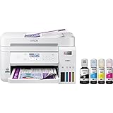 Epson EcoTank ET-3850 Supertank All-in-One kabelloser Farbtintenstrahldrucker, Druck-Scan-Kopie, 6,1...