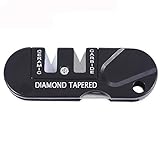 Bastelmesser Set Tapered Pocket Carbide Folding Diamond Ceramic Outdoor Sharpener Tools Kitchen,...
