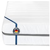 BMM Matratze 120x200 cm Klassik XXL Härtegrad H4 extra fest/Kaltschaummatratze Öko-Tex...