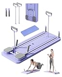 Pilates-Reformer-Set, 5-in-1 Pilates-Reformer mit LED-Zähler, Multifunktionaler Ganzkörper-Trainer...