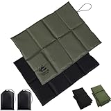 MHwan Sitzkissen Outdoor, 2 Stück Große Größen 43x33 cm Thermo und Wasserdicht Sitzunterlage...