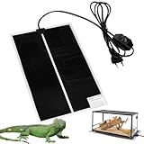 IWILCS Reptil Heizmatten, 20W Terrarium Heizmatte, 42X28CM Heizmatte Terrarium, Reptile...