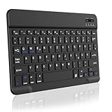 aoub Kabellose Tastatur mit deutschem QWERTZ Layout für iPad Pro/Air/Mini/iPad...
