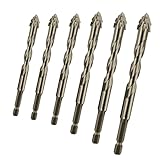 Bohrerbits - Exzentrisches Bohrer, Mauerwerk Drill Bit Set, Hochfestigkeit Stahlbohrbits | Vierkante...