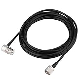 lvifloae Pl259 Ultra-Hochfrequenz-Stecker, RG58 CB-Kabel für Stecker auf Stecker USR in CB-Radio,...