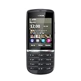 Nokia Asha 300 SIM-Free-Handy – Graphit (Generalüberholt)