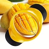 Mangoschneider - Mangoteiler Mango Slicer Schält Entkernt Und Teilt Die Mango In Sekunden mit...