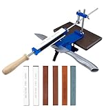 BEIYUANYA Professioneller Messerschärfer, Messerschärfsystem Professioneller mit Schnellspann,...