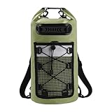 MotiveTech Wasserdichter Rucksack Rolltop Rucksack Schutzsack Stausack Kajaktasche Als Leichter IPX6...