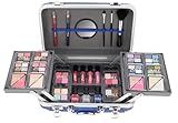ZMILE COSMETICS Traveller Blue blauer Kosmetikkoffer vegane Kosmetik mit Schminke - Make Up Set für...