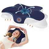 Nourideaux Ergonomisches Nackenkissen Kopfkissen Pillows for Sleeping Schlafkissen...