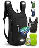 SASMO® Fahrradrucksack 10+3l mit Thermofach & Helmnetz | MTB Rucksack | Fahrrad Rucksack - inkl....