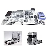 wheelfun 1/14 770S 6X4 56373 RC Traktor LKW Silber 3-Gang Ferngesteuertes Auto Modell Bausatz RC...