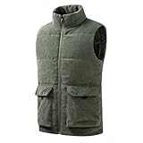 Chickwin Weste Herren Outdoor Winter M-9XL, Weste Damen Herren mit Taschen Leicht Ärmellos...