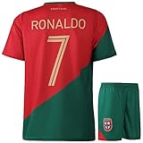 Portugal Fußball Trikot Set Heim - Kinder und Erwachsene - Jungen - Sportsachen - Geschenk - Sport...
