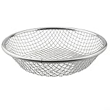 Gartensand-Kompostsieb mit 2 mm/6 mm/10 mm Sieben für 1,8 l Eimer, aus verzinktem Eisendraht mit...