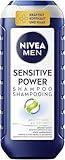 NIVEA MEN Sensitive Power Shampoo (250ml), beruhigendes Männer Shampoo mit Hanfsamen-Extrakt zur...