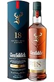 Glenfiddich 18 Jahre Single Malt Scotch Whisky mit Geschenkverpackung, 70cl - in Ex-Bourbon- &...