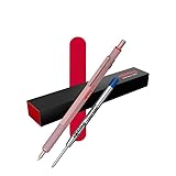 rOtring 600 Kugelschreiber Set - Roségold | Metallkörper | Schwarze Tinte nachfüllbarer Stift +...