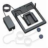 babominimer Solarbetriebene Teichbelüfterpumpe 6W 10V mit Sauerstoff Luftfilter für Outdoor...