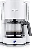 SEVERIN 4816-000 KA 4816 Filterkaffeemaschine Type, 1000, Kunststoff, 1.25 liters, weiß