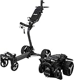 Caddy1 Axglo e5 Follow Me Golftrolley (Schwarz)