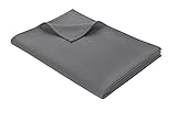 WOHNWOHL® Tagesdecke (150 x 200 cm) • Leichte Waffelpique Decke • 100% Baumwolle •...