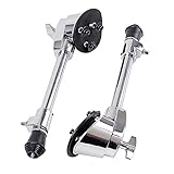 MILISTEN 1 Set Trommelsporen Verstellbare Bassdrum-Ständer Beine Anti Rost Sporen Percussion...