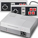 Retoo Spielekonsole Classic Retro Videospielkonsole mit 620 Eingebaut Spielen und 2 Fernbedienungen...