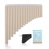 Panflöte, C-Taste Panflöten mit Bunte Pappe Tragetasche, Leicht zu Erlernen ABS...