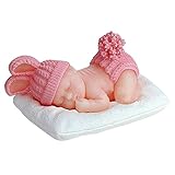 Seifenprofis Silikonform Baby 3D schlafend liegend Schokoladenform Backform Fondant Tortendeko...