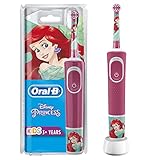 Oral-B Kids Princess Elektrische Zahnbürste/Electric Toothbrush für Kinder ab 3 Jahren, 2 Putzmodi...