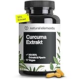 Curcuma Extrakt – Hochdosiert: Curcumingehalt EINER Kapsel entspricht 10.000mg Kurkuma –...