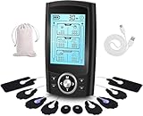 Anykuu TENS EMS Gerät mit 36 Modi 10 Elektroden-Pads Elektrostimulationsgerät Wiederaufladbare mit...