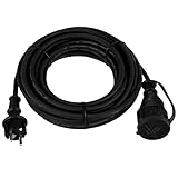 REV – Verlängerung – 10m Verlängerungskabel für den Außenbereich – max. 3680W – IP44...