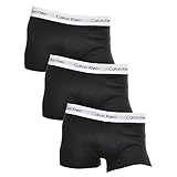 Calvin Klein Herren Boxershorts, Hüft-Shorts, hochwertige Baumwoll-Unterhosen für Männer, mit...