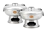 Mongolentopf - Hot Pot - Thai Fondue - Feuertopf aus Thailand (20 cm)